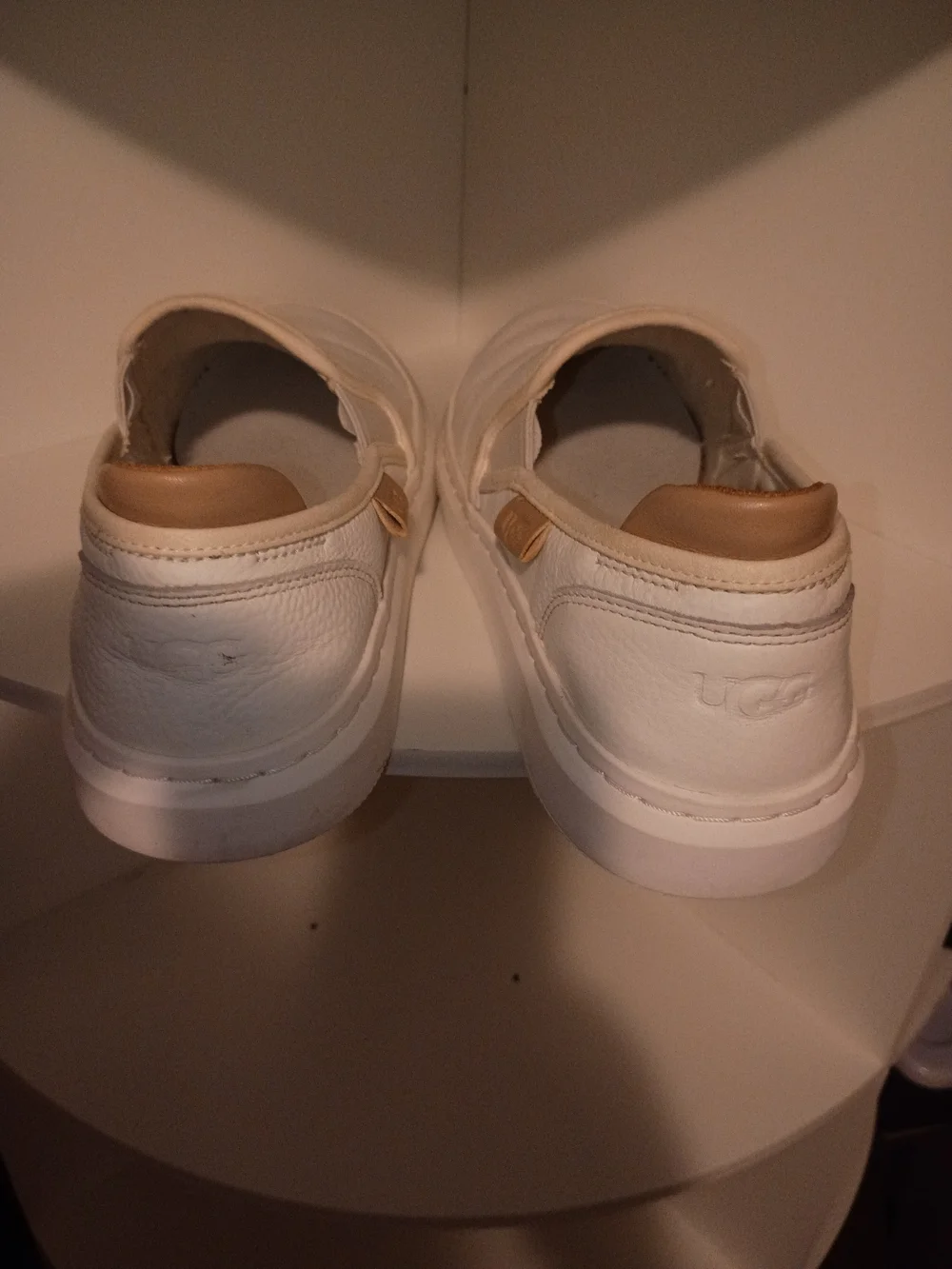 UGG smooth white